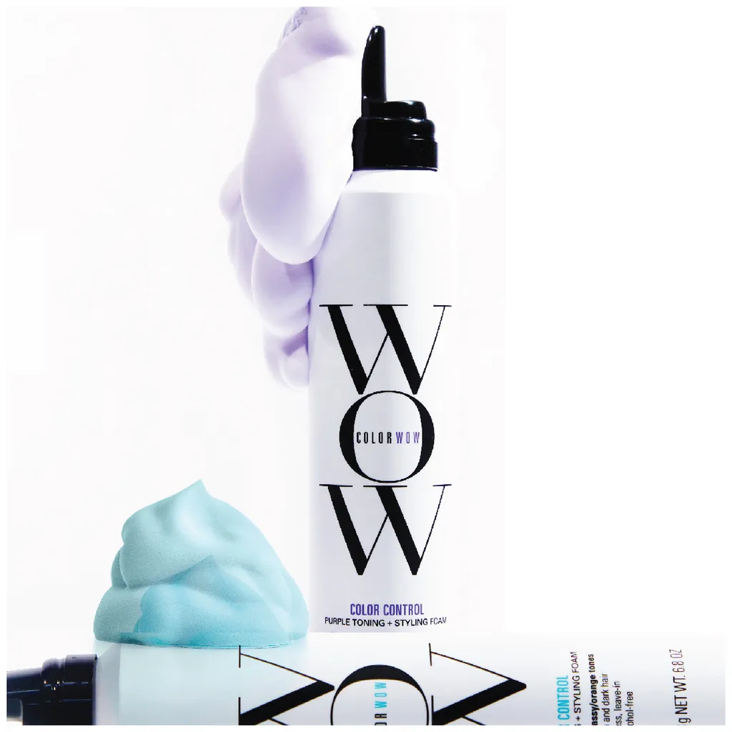 Color Wow Color Control Blue Toning and Styling Foam