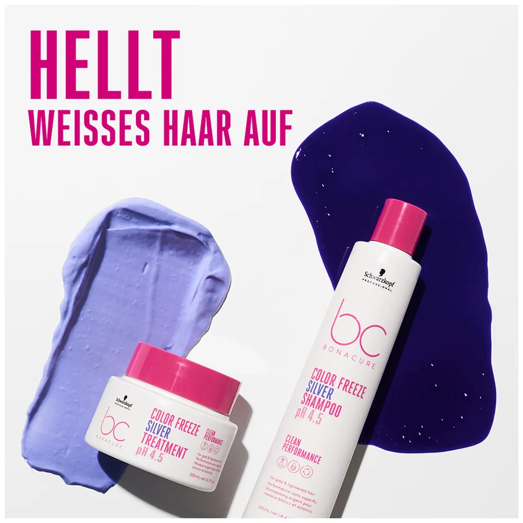 Schwarzkopf BC Bonacure Color Freeze Silver Shampoo