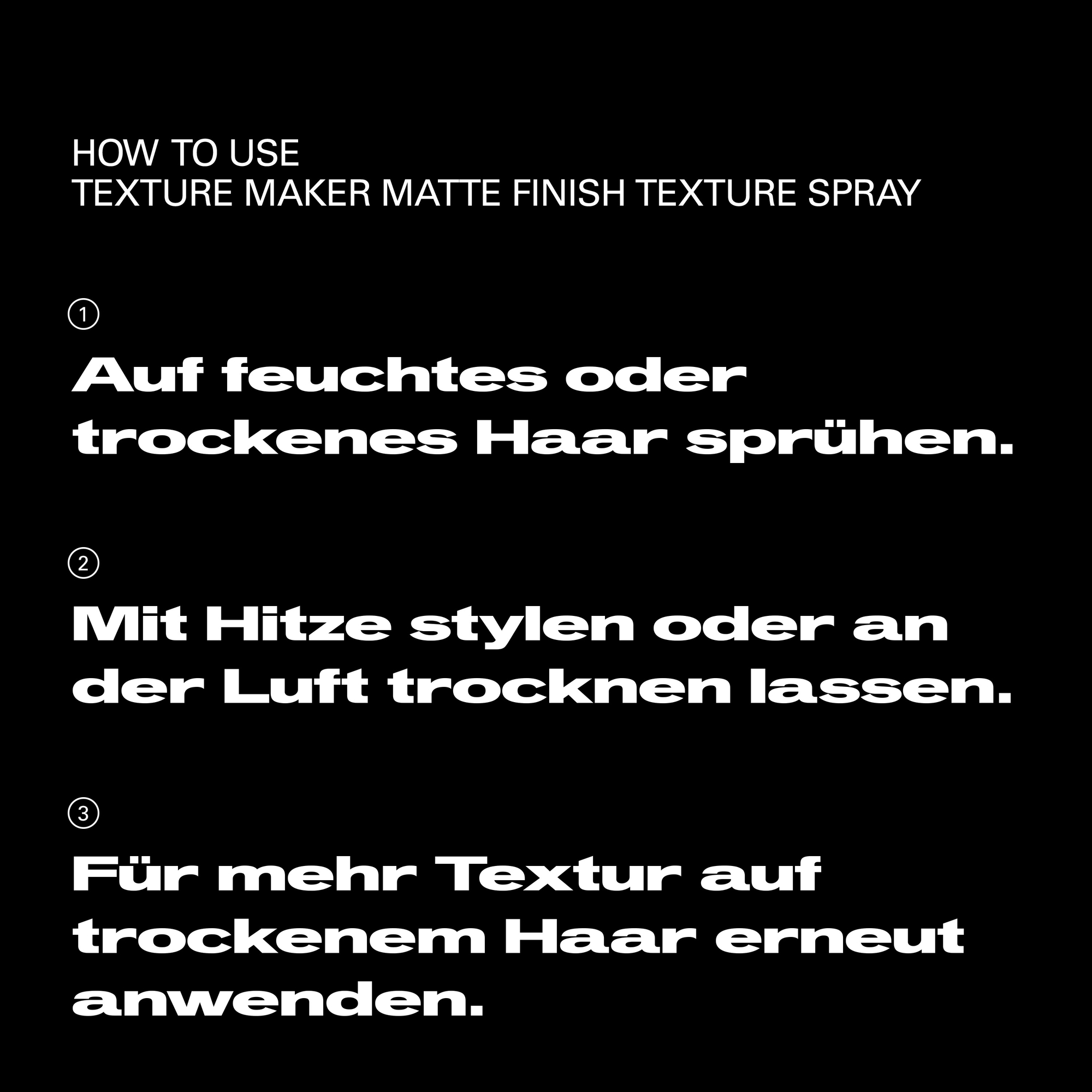 Sebastian Texture Maker Matte Finish Texture Spray