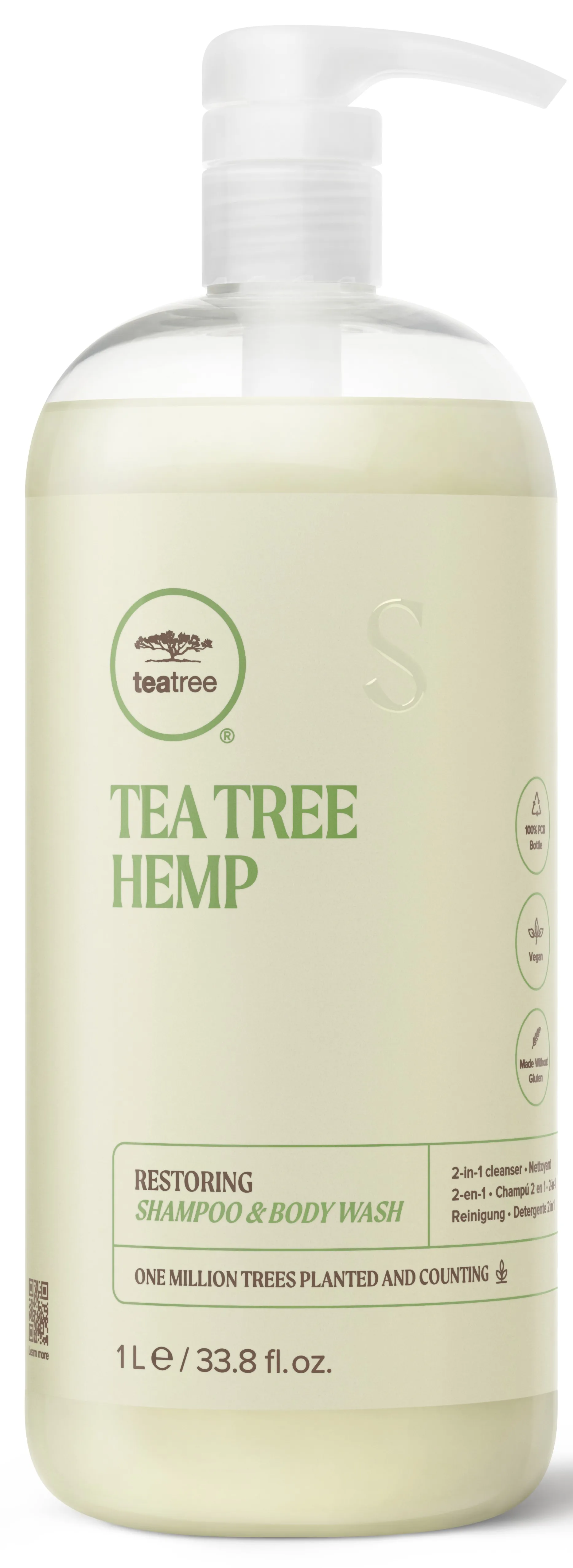 Paul Mitchell Tea Tree Hemp Restoring Shampoo & Body Wash