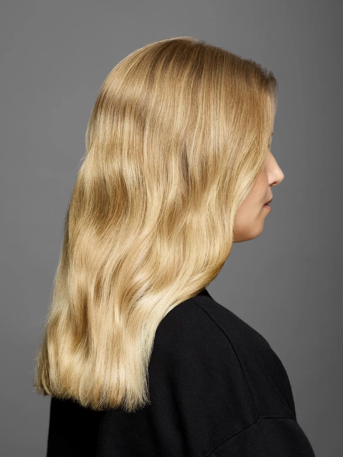 Vorher-Bild von  Maria Nila Colour Refresh Vanilla und Bright Copper Anwendung