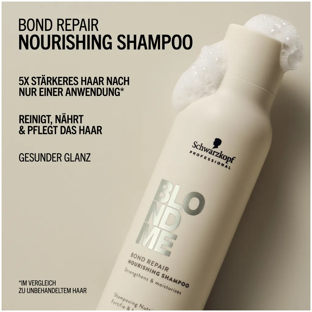Schwarzkopf BLONDME Bond Repair Nourishing Shampoo
