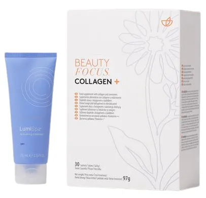 Nu Skin Beauty Focus Collagen+ und ageLOC LumiSpa Activating Face Cleanser