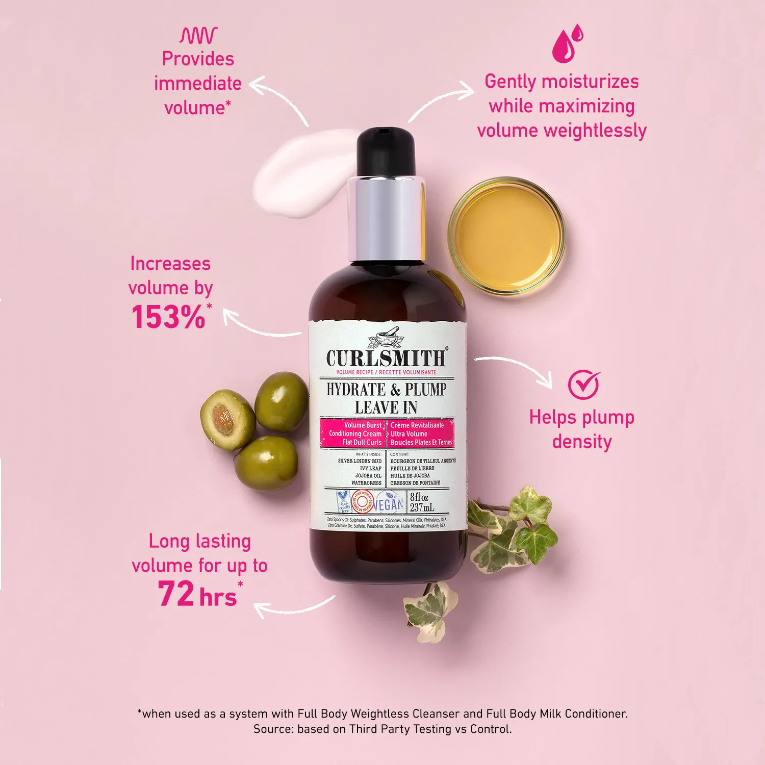 CURLSMITH Hydrate & Plump Leave-in